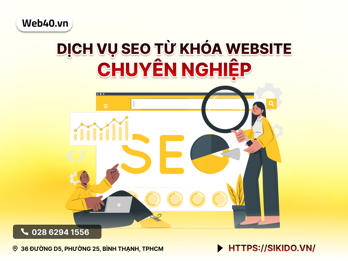DỊCH VỤ SEO TỪ KHÓA WEBSITE CHUYÊN NGHIỆP